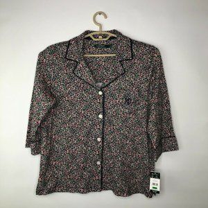 Lauren Ralph Lauren Women Floral Night Shirt Sz L